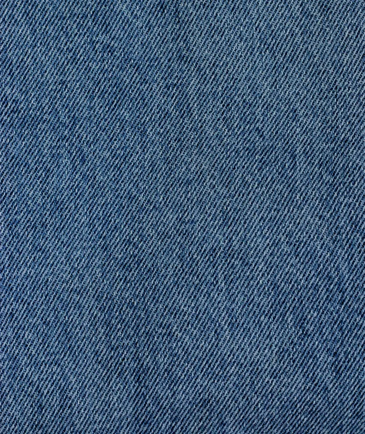 Texture diagonale d’une toile denim bleue